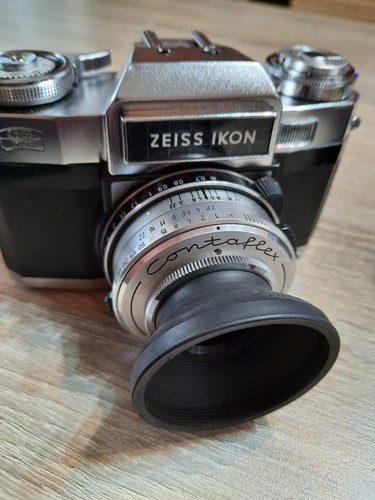 Vintage ZEISS IKON Contaflex synchro-compur-x Carl Zeiss 2,8/50 Pro-Tessar... - Picture 15 of 24