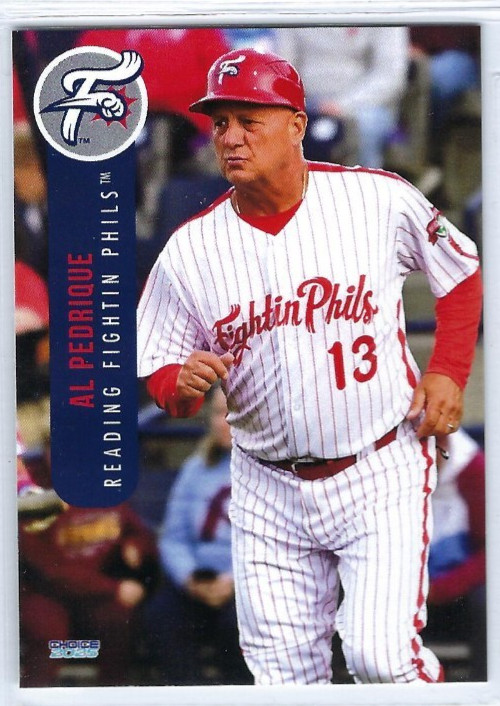 2025 Reading Fightin Phils Series 2 (AA-Phila. Phillies) Al Pedrique