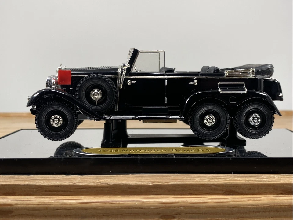 1/43 Signature Models 1938 Mercedes Benz G4 Black No Box Read ! - Image 2 of 4