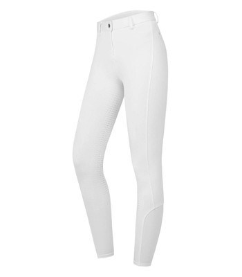 E.L.T Weiß D48 Reithose Essential Silikon
