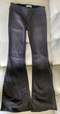 We The Free Free People Women's Jeans Penny Pull-On Flare Jeans 26 Black