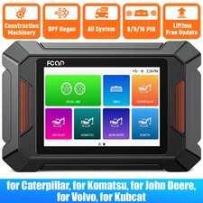 Construction Machinery Heavy Duty Truck OBD Scanner Diagnostic for CAT John Deer