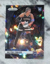 2024 Panini Prizm WNBA - Aaliyah Edwards #70 Ice Prizm (RC)