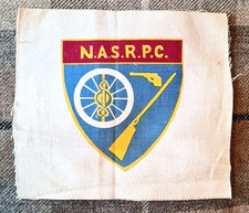 Vintage Rifle & Pistol Shooting NASRPC N.A.S.R.P.C Cloth Patch / Badge
