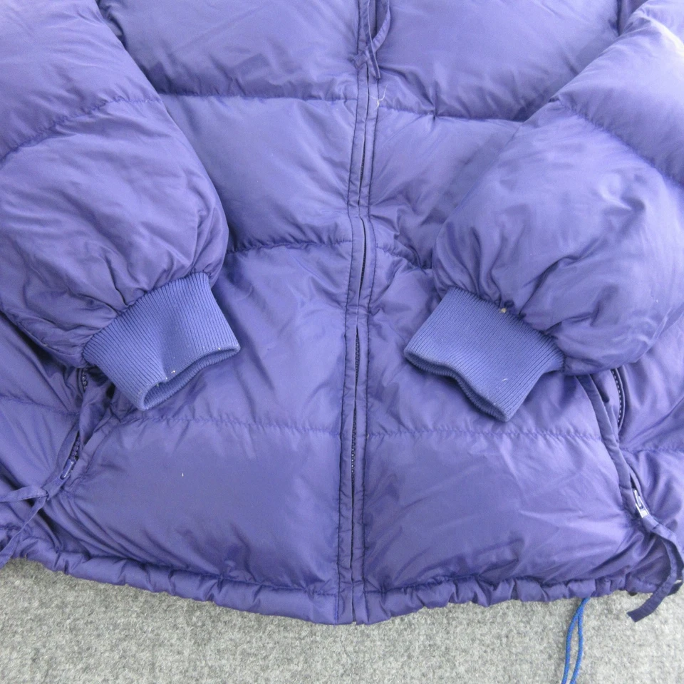 Vintage REI Jacket Mens Large Purple Down Puffer Bomber Outdoors 80s 90s - Image 2 of 4