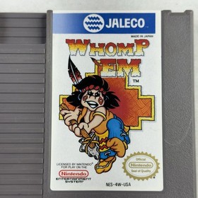 Whomp &lsquo;Em NES Cartridge Only | Nintendo NES Authentic W/ Sleeve Tested