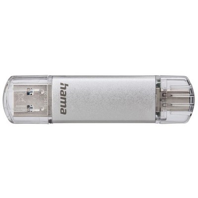 Hama 64GB FlashPen C-Laeta USB Stick USB 3.0/3.1-Type-C OTG 40MB/s