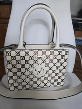 Valentino By Mario Valentino Marie Monogram  Tote Shoulder Bag VA 3430 NWT $895