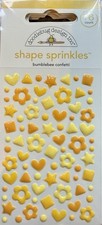 Doodlebug Shape Sprinkles Bumblebee Confetti