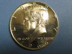 1966 SMS Kennedy Half Dollar - Doubled Chin Variety