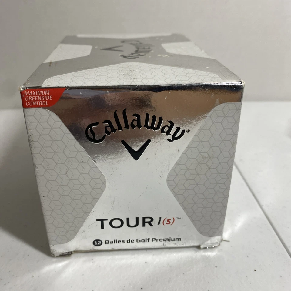 NUEVO Callaway Hex Tour Golf 10 Pelotas Tour I(S) Control Lado Verde Suave. Foto 4 de 4