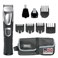 WAHL USA Stainless Steel Lithium Ion 2.0 Slate Beard Trimmer for Men