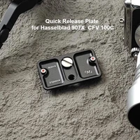 Quick Release Plate for Hasselblad 907X CFV 100C 50C Safety Lock Tripod Base