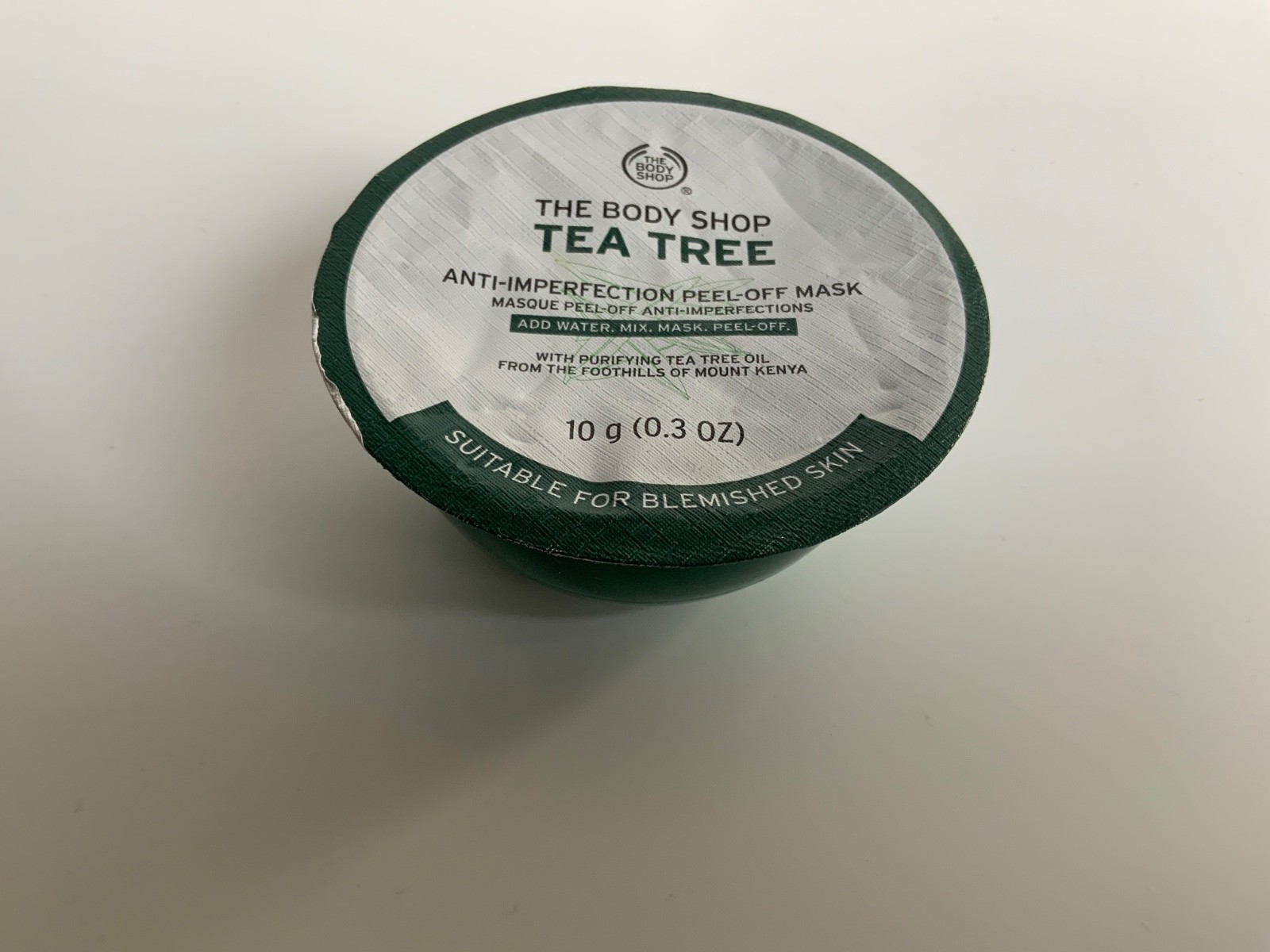 The Body Shop Tea Tree Anti-Imperfection Peel-Off Mask • Discontinued • New