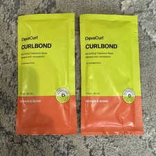 DevaCurl CurlBond Re-Coiling Treatment Mask 1 oz Lot Of 2