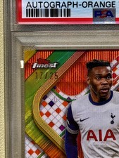 Topps Soccer Tottenham Hotspur Autographed Sports Trading Cards