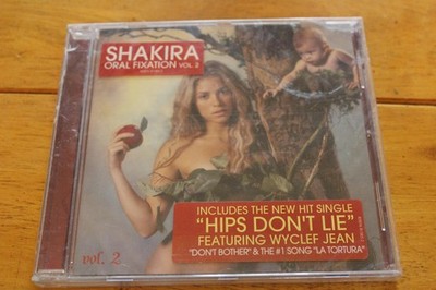 Shakira CD Oral Fixation Vol. 2 Latin Pop Album Hips Don't Lie 2005 Hype NOS