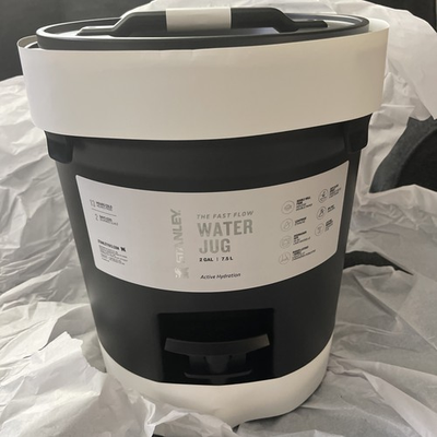 #ad Stanley 2 Gallon Fast Flow Water Jug Black $59.97