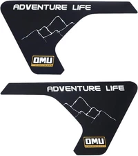 For 2018-2024 Jeep Wrangler JL Vent Stickers Trims Decals Off-Road Trims Parts