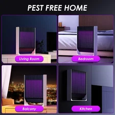 Rechargeable Bug Zapper – Electric Mosquito Killer Lamp Indoor Outdoor Use