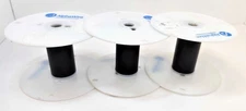 (8x) Empty Plastic Spools 6.5" Dia. - Use for Whatever You Can Wrap Around It!