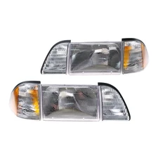 Headlight Kit Basic Stock Style Mustang 1987-1993