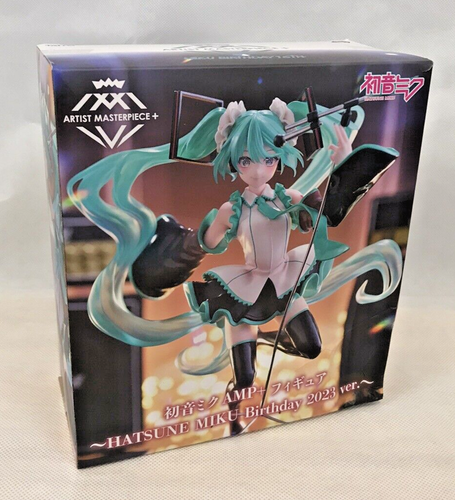 NIB Hatsune Miku Birthday 2023 ver. AMP+ Figure TAITO *damaged box* US seller - Picture 2 of 7
