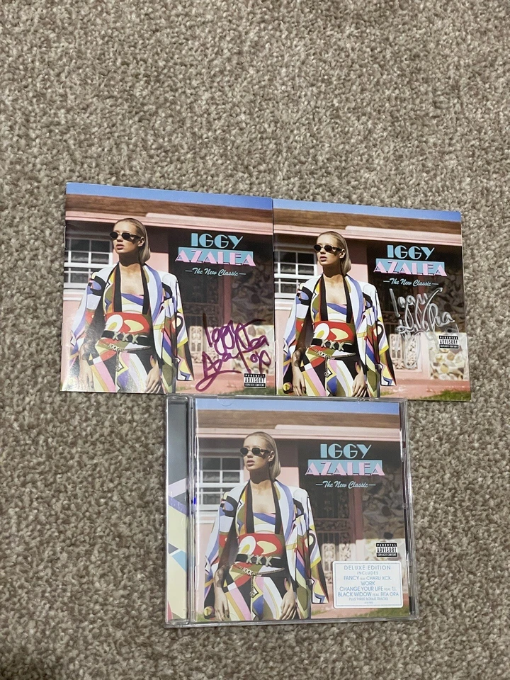 Iggy Azalea The New Classic CD (Signed With Real & Fake Signature) - Image 2 of 2