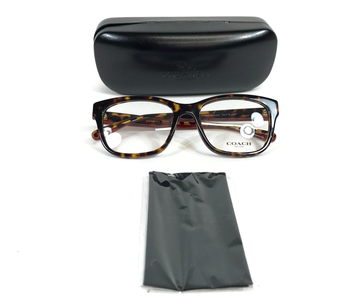 NEW COACH women\'s hc6197u 5120 eyeglasses in dark tortoise HC6197U Eyeglasses - Coach Authorized Retailer | coolframes  main image 3