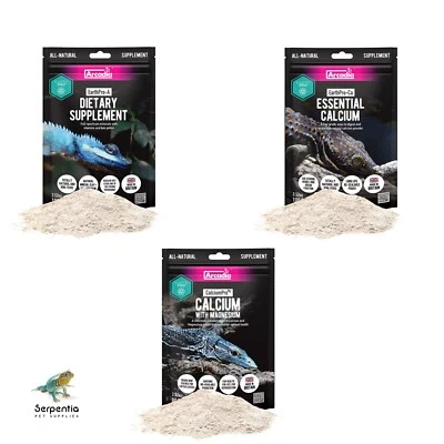 Arcadia EarthPro - Reptile Calcium Powder and Vitamin Supplements