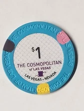 1.00 Chip from the Cosmopolitan Casino Las Vegas Nevada 