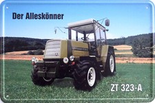 Blechschild Schild 20x30 cm - Fortschritt ZT323-A 323 Alleskönner DDR Traktor