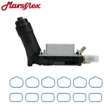 Oil Filter Cooler Housing Assembly Adapter For 2014-2017 Chrysler Dodge Jeep Ram