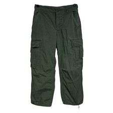 Vintage 1960's Vietnam ERA US ARMY Trousers Jungle Fatigue Pants Mens Size XS