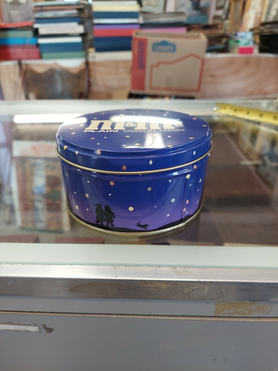 Vintage 1989 M&M's Peanut Chocolate Candies Tin Canister | eBay
