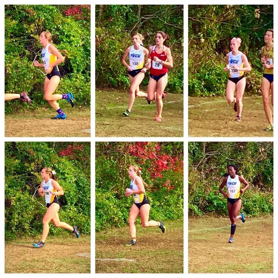 Womens Nike Pro Elite VCU Rams Track & Field Running Singlet Small S White - Image 2 of 2