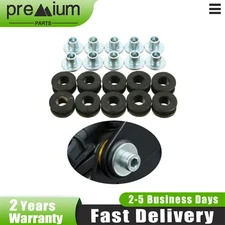 10Pcs Motorcycle Rubber Grommets Bolt For Honda Yamaha Suzuki Kawasaki Fairing