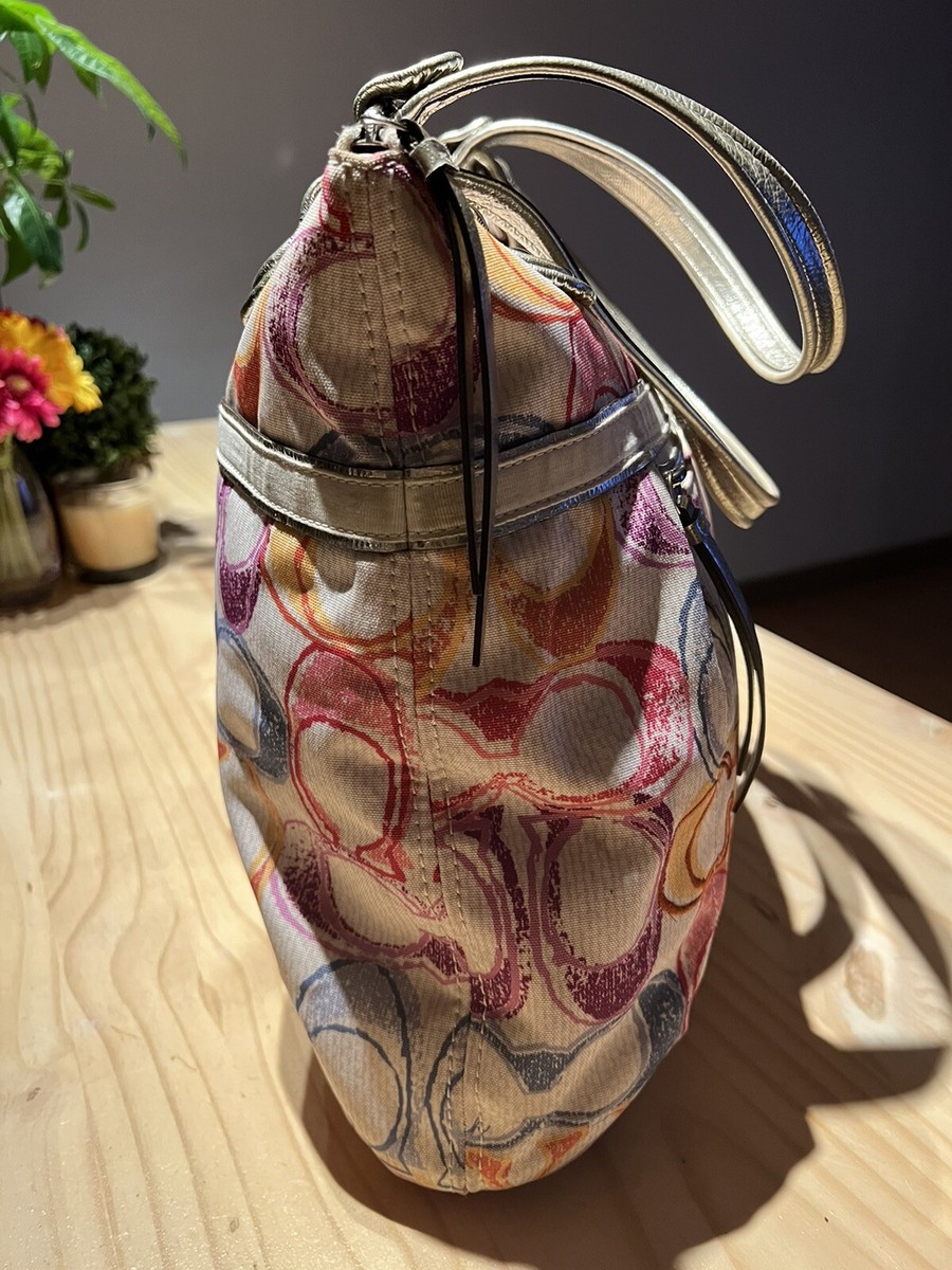 良品 539 Coach Poppy Shoulder Bag 2way Coach Poppy Shoulder Bag - Gem