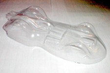 Famous Jupiter Clear Slot Car Body 1/24 "Thingie" Standard Vintage 1960s Repo