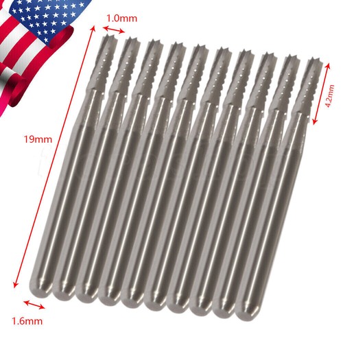10-50PCS Dental Tungsten Carbide Steel Burs FG-557 for High Speed Handpiece - Picture 5 of 22