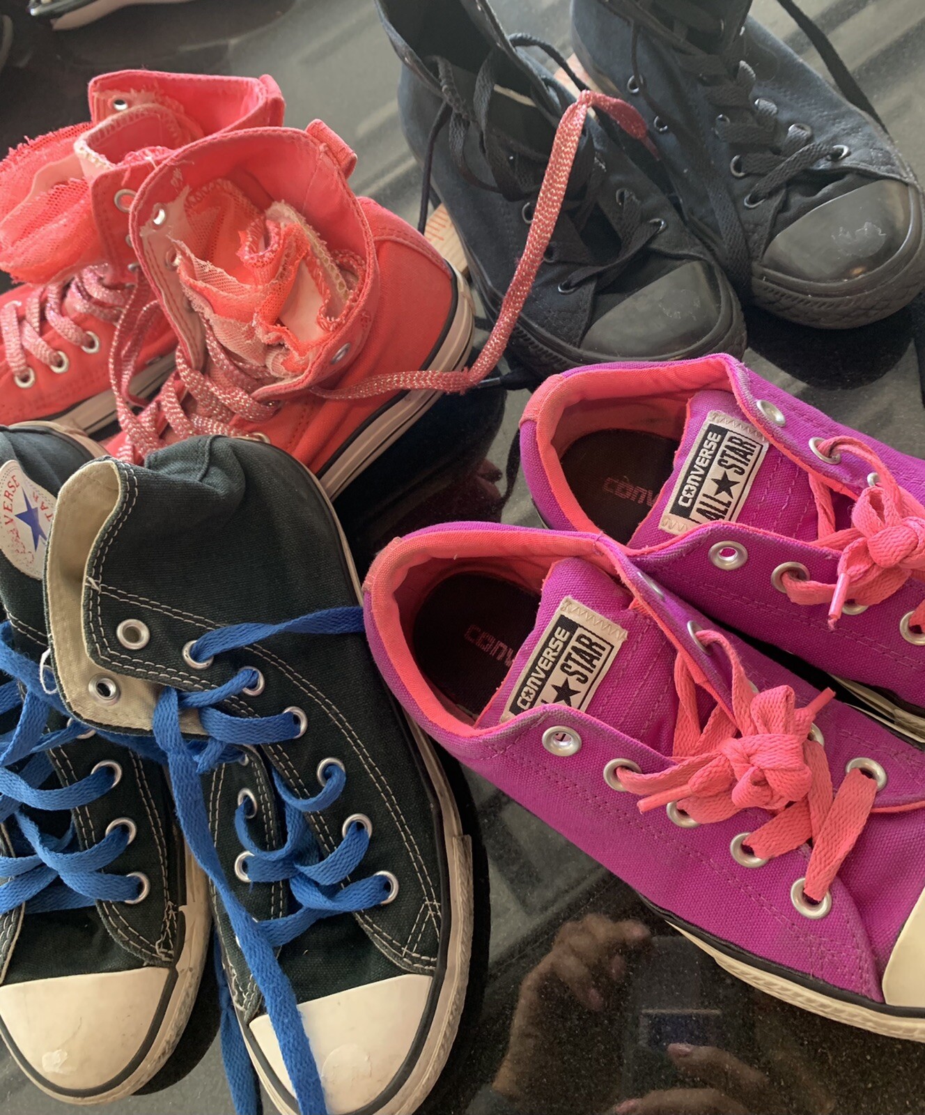 Girls 2 Converse Shoes Girls 2 Converse Shoes