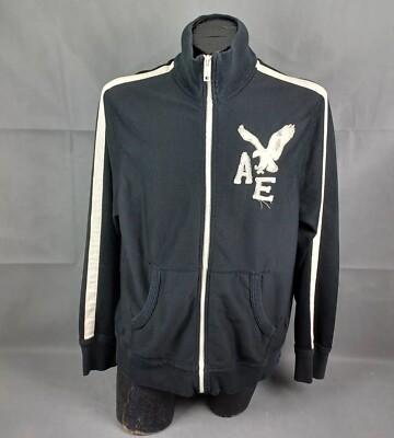 AMERICAN EAGLE OUTFITTERS ブラックダウンジャケット D□アメリカンイーグル/AMERICAN EAGLE ダウンジャケット JKT