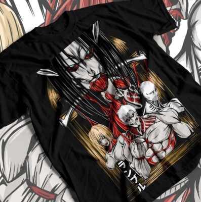 Attack on Titan T-shirt Mikasa Shingeki No Kyojin Anime AOT Gift shirt All  Size - Main Image