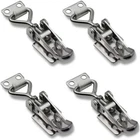 4Pcs Lock Toggle Latch Fastener 304 Stainless Steel Cabinet  Clamps Hinges