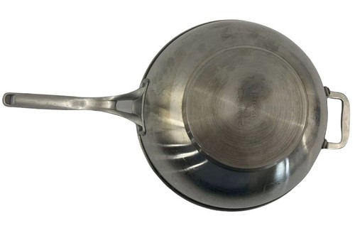 CALPHALON Contemporary Nonstick 12-Inch Flat WOK Pan with Helper Handle 155 - Picture 3 of 11