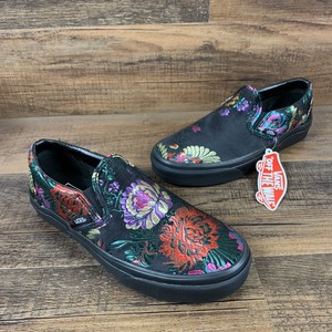 rose pattern vans