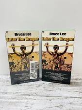 New Sealed 1 Used Enter the Dragon  1973 Bruce Lee VHS 1990 Warner Home Video