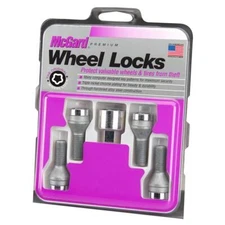 McGard Wheel Lock Set Cone Seat Style Wheel Lock Bolts-Chrome