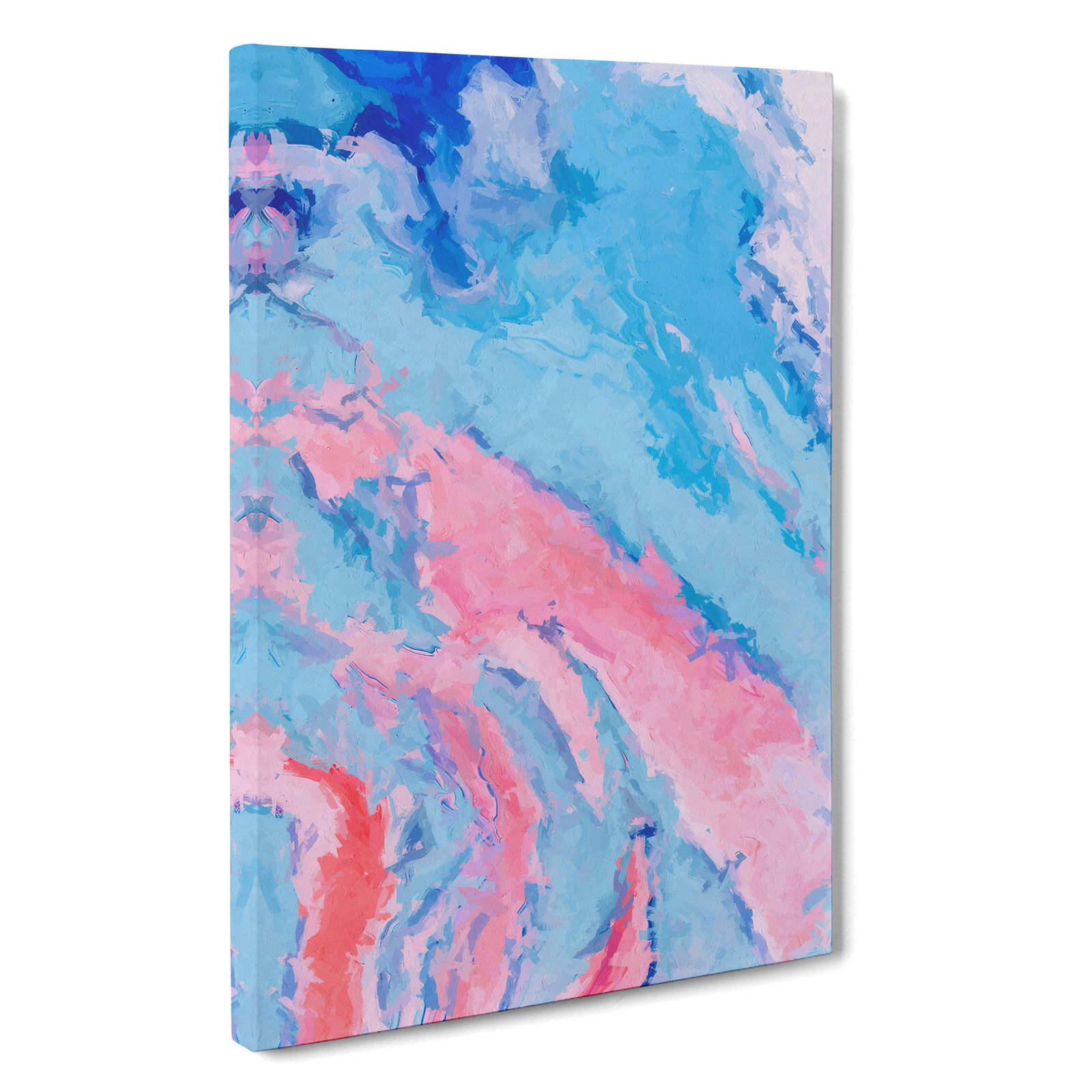 Somebody To Love Abstract Canvas Wall Art Print Framed Picture Decor Dining Room