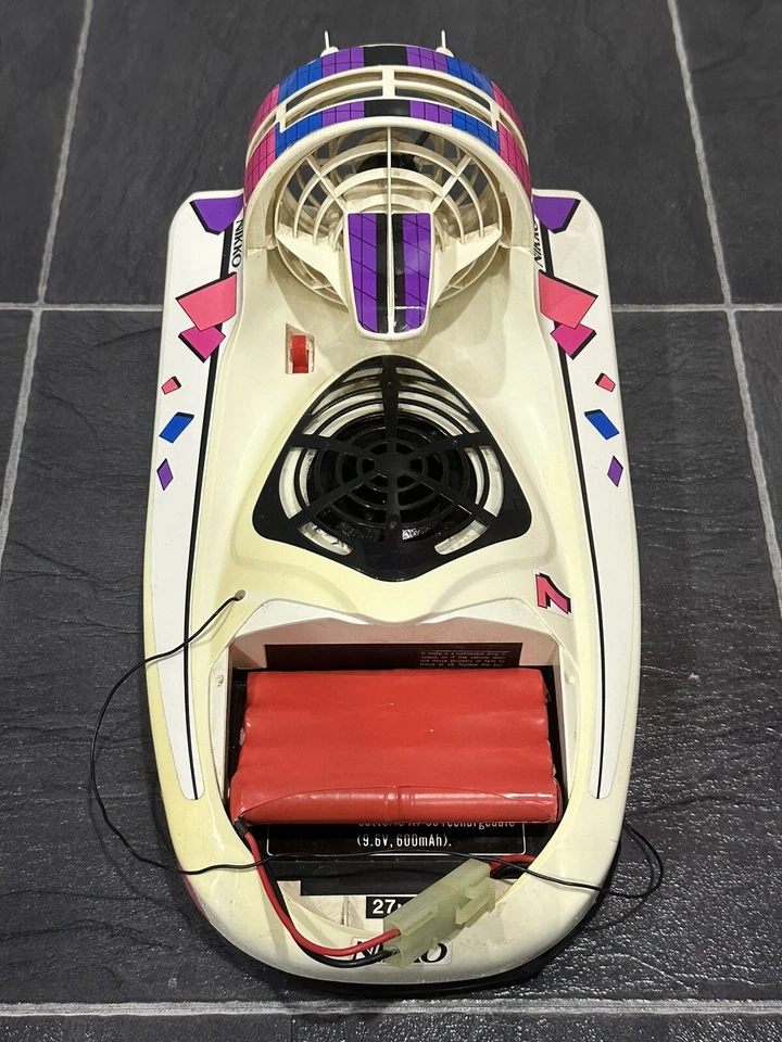 Vintage Nikko Radio Control Air Bullet Hovercraft Vehicle RC Boat UNTESETED - Image 2 of 4
